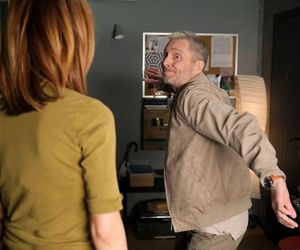 M jak miłość odc. 1874. Kama (Michalina Sosna), Brzeziński (Grzegorz Kowalczyk)