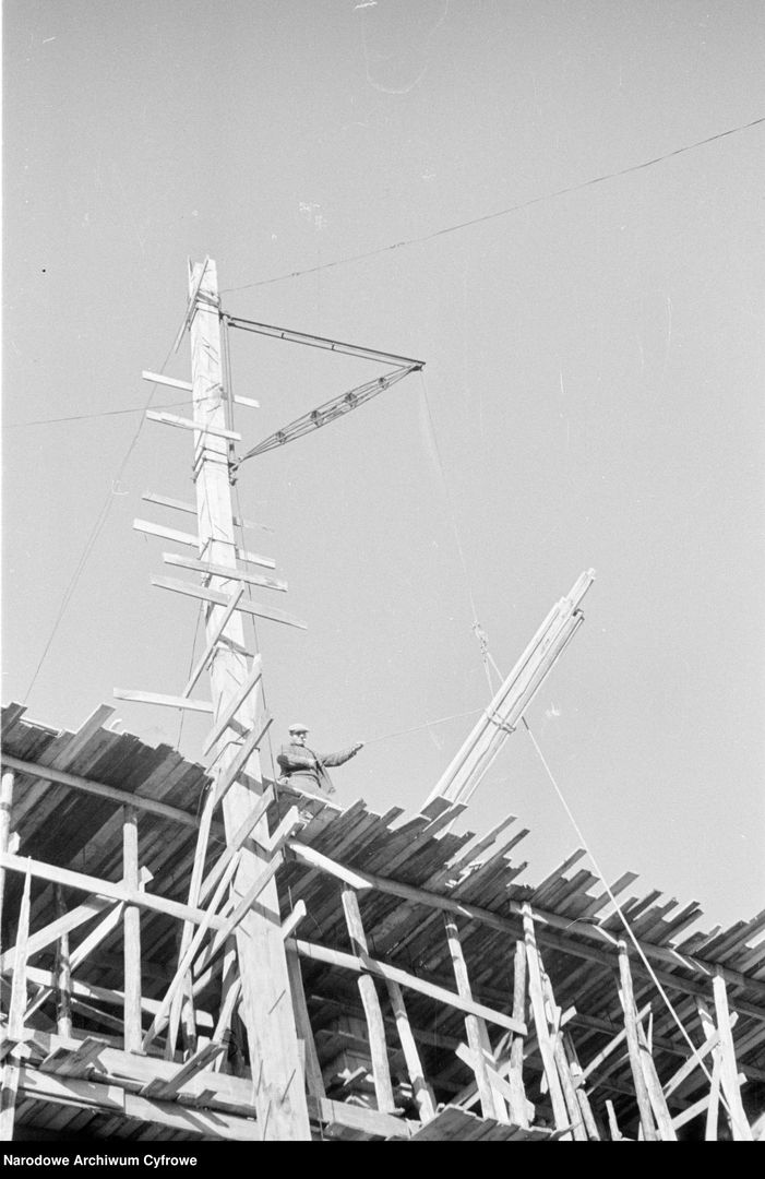 Główny Urząd Statystyczny w Warszawie w trakcie budowy