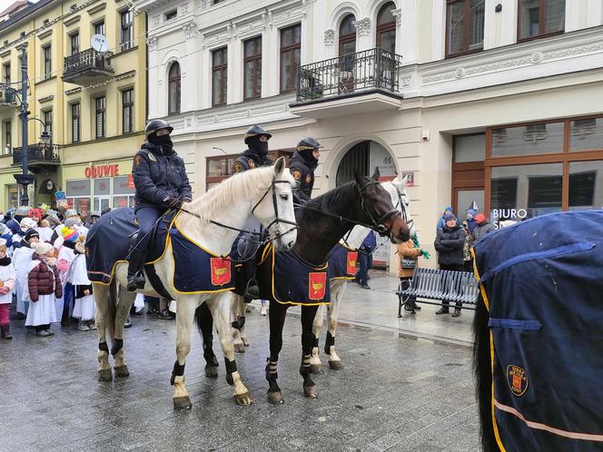 Kolorowy Orszak Trzech Króli w Łodzi. W centrum miasta pojawiło się mnóstwo osób [ZDJĘCIA]