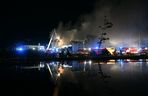 Pożar w przetwórni drobiu na Kaszubach