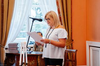 Narodowe Czytanie w Pałacu Ogińskich MBP i UwS