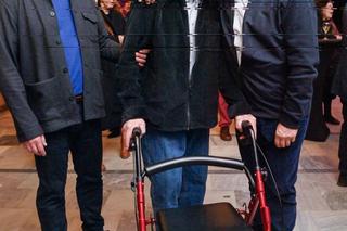 Stanisław Tym z balkonikiem