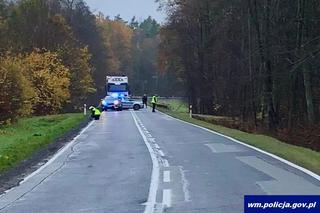 Śmiertelny wypadek na DK 57. Mężczyzna podejrzewany o potrącenie pieszego aresztowany