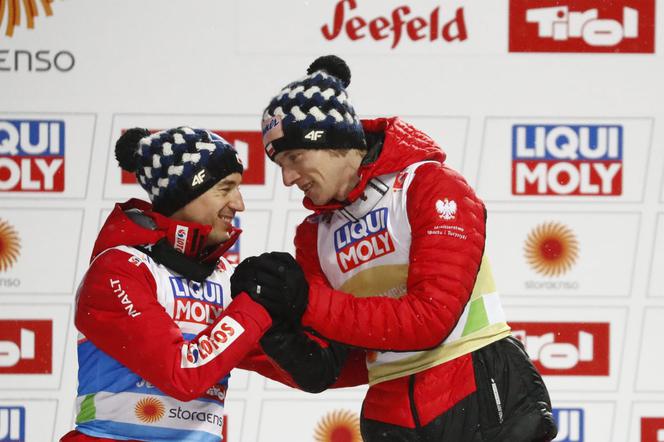 Dawid Kubacki i Kamil Stoch  