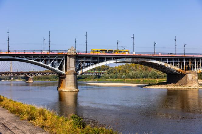 tramwaj na Gocław most Poniatowskiego