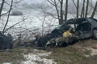 Wypadek w powiecie krasnostawskim