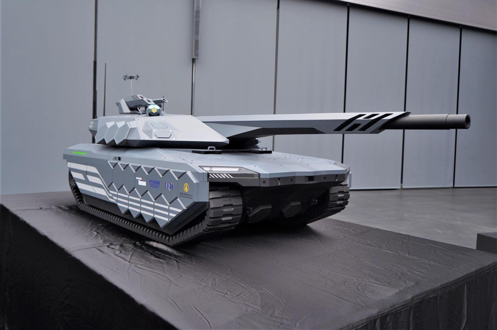 Model czołgu przyszłości K3