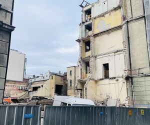 Kwartał przy ul. Dworcowej, Katowice. Wyburzenie