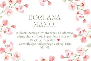 Dzień Mamy 2025 - kartki z życzeniami