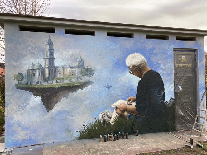 Nowy mural przy ulicy Kraszewskiego