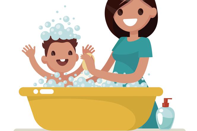 kąpiel dziecka