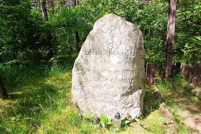 Leśny cmentarz rodu von Ramin