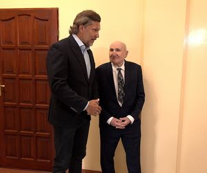 Najstarszy maturzysta zdaje egzamin