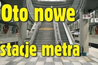 Warszawa: oto nowe stacje metra!