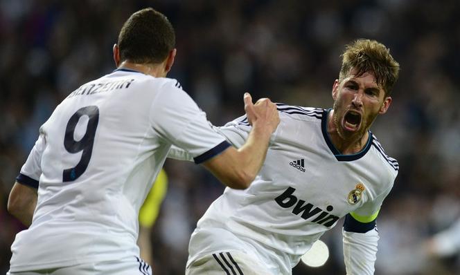 Real - Borussia 2:0. Karim Benzema i Sergio Ramos