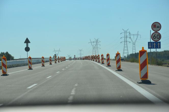 Cztery pasy ruchu do dyspozycji kierowców na budowym odcinku autostrady A1