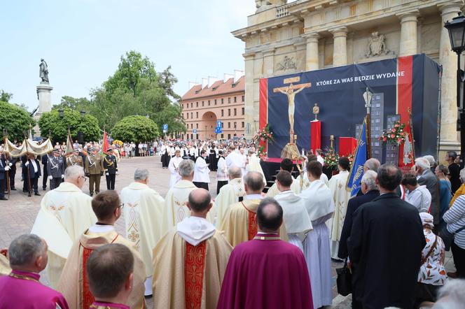 Centralna procesja Bożego Ciała 2024 w Warszawie