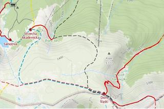 Zagrożenie lawinowe w Karkonoszach. Część popularnych szlaków zamknięta