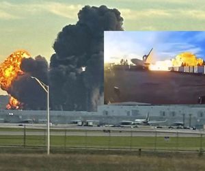 Katastrofa samolotu tuż po starcie! Uderzył w budynki, nie żyje siedem osób!