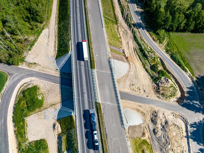Obwodnica Łomży w budowie - najświeższe zdjęcia - maj 2025