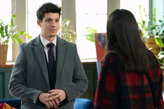 Barwy szczęścia odc. 2676.  Justin (Jasper Sołtysiewicz), Lilly (Mayu Gralińska Sakai)