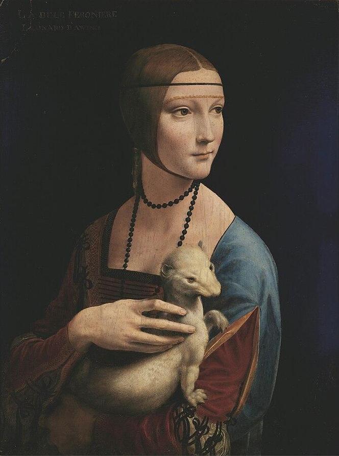 "Dama z gronostajem", Leonardo da Vinci 