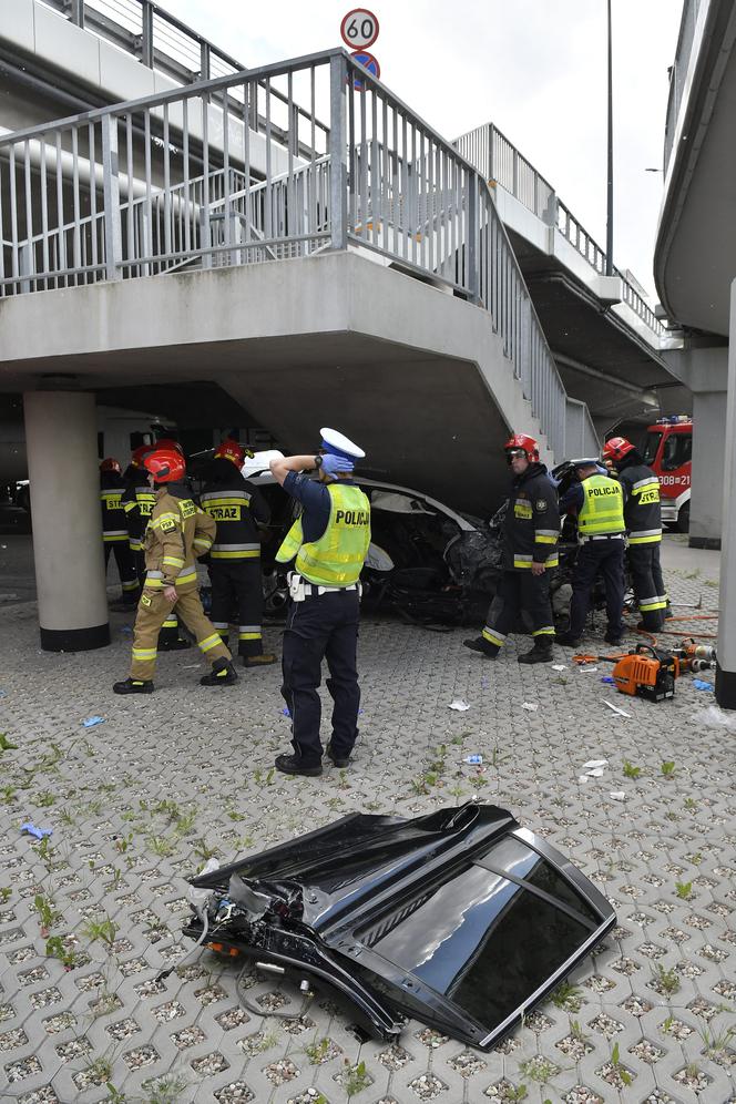 Wypadek koło Wału Miedzyszyńskiego