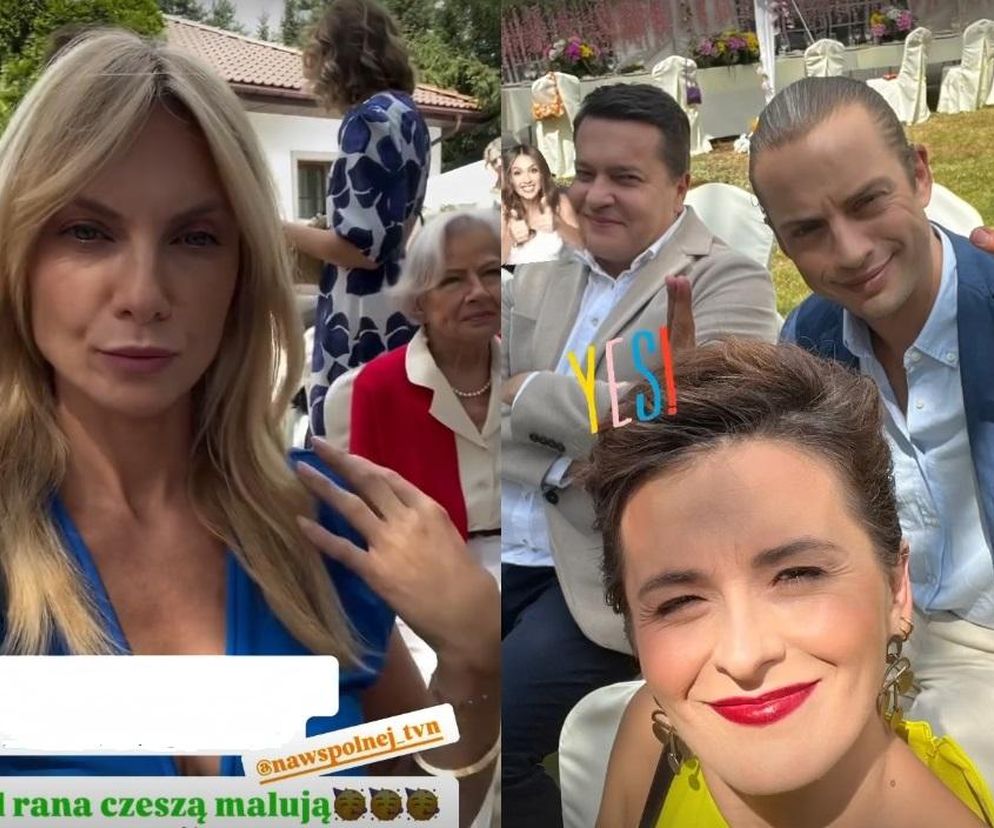 Na Wspólnej. Ślub Renaty i Sławka! Na uroczystości pojawią się zaskakujący goście - ZDJĘCIA