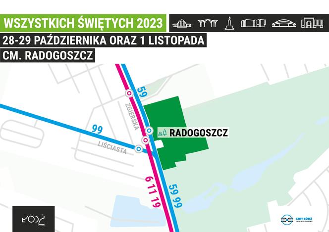 Wszystkich Świętych 2023. Jak dojechać na łódzkie cmentarze?