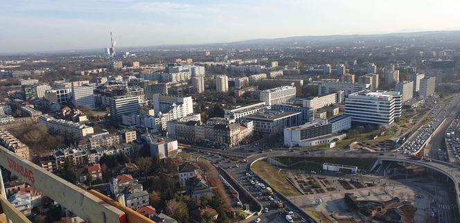 Niesamowita panorama Krakowa ze szczytu Szkieletora!