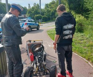 Zakaz prowadzenia? To nie problem! 19-latek z Sopotu zaskoczył wszystkich swoim pojazdem