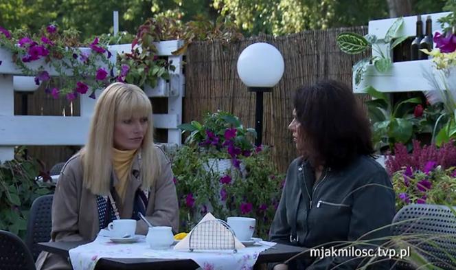 M jak miłość. Olga Jaszewska (Małgorzata Lewińska), Marysia (Małgorzata Pieńkowska)