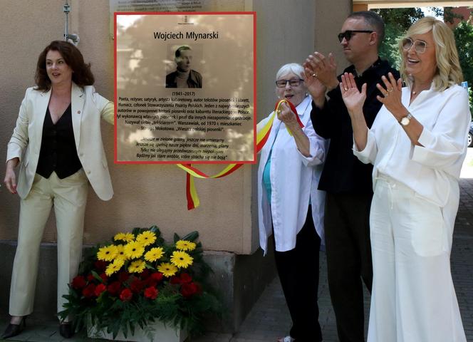 Wojciech Młynarski dostał skwer w Warszawie. Szczepkowska, Kurowska, Umer, Zborowski na uroczystości