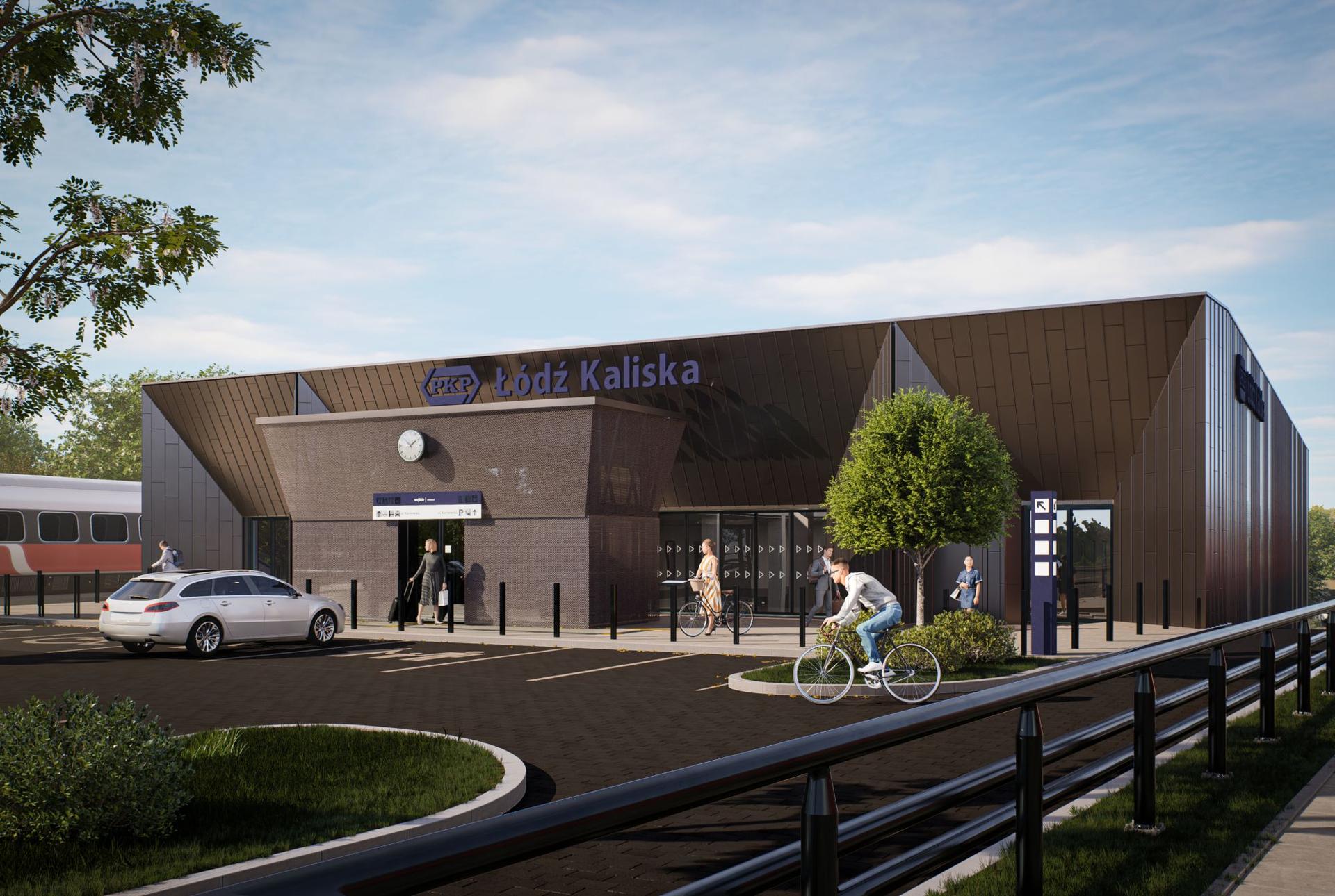 Przebudowa dworca Łódź Kaliska 