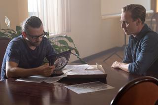 Na dobre i na złe odc. 720. Michał Wilczewski (Mateusz Janicki), Artur Bart (Piotr Głowacki)