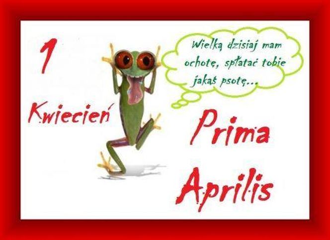 Kartki i grafiki na Prima Aprilis 2026. Pobierz za darmo i świętuj 1 kwietnia z humorem!