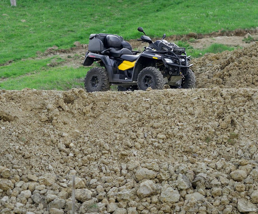 Śmierć na górskiej polanie. Quad przygniótł 46-latka 