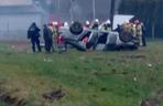 Tragiczny wypadek w Hucie Nowej koło Kielc. Nie żyją dwie osoby