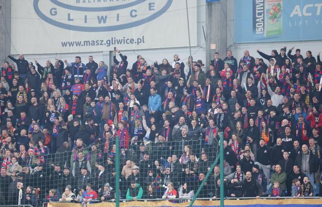 Piast Gliwice - Górnik Zabrze. Pół tysiąca fanów w meczu 20. kolejki PKO Ekstraklasy