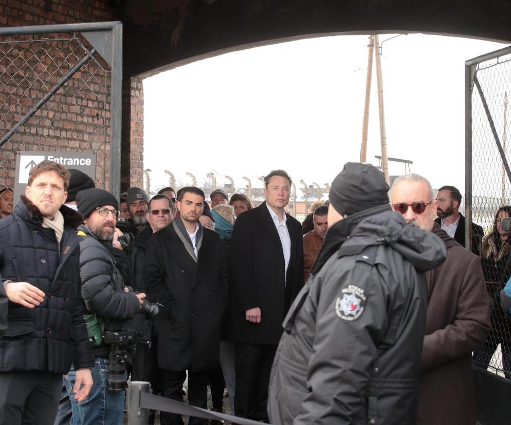 Elon Musk z wizytą w Muzeum Auschwitz-Birkenau