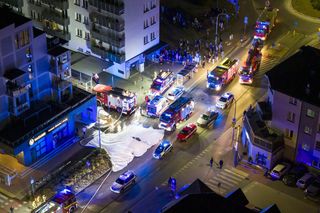 Kolejny pożar w Ząbkach! Wybuchł obok spalonego miesiąc temu budynku