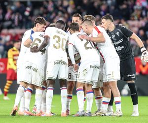 Górnik Zabrze - Jagiellonia Białystok, zdjęcia kibiców i zawodników z meczu 13. kolejki PKO BP Ekstraklasy