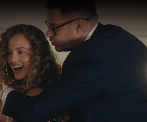 Rodzinka.pl 17 sezon odc. 293. Ludwik (Tomasz Karolak), Agata (Wiktoria Gąsiewska)