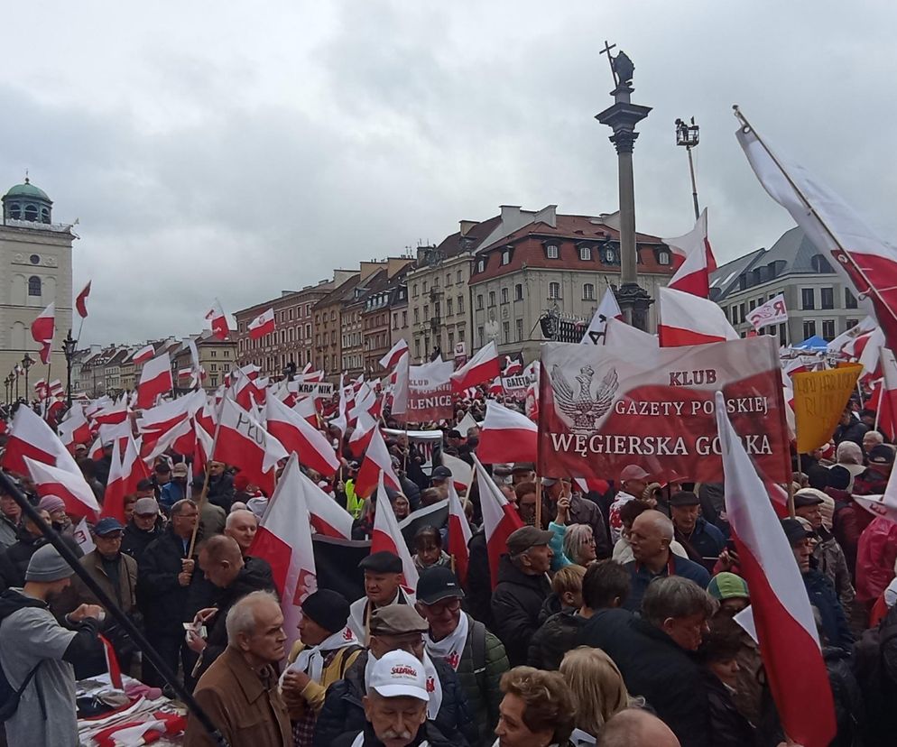 Tusk skomentował protest PiS w Warszawie. Zwrócił się do Kaczyńskiego