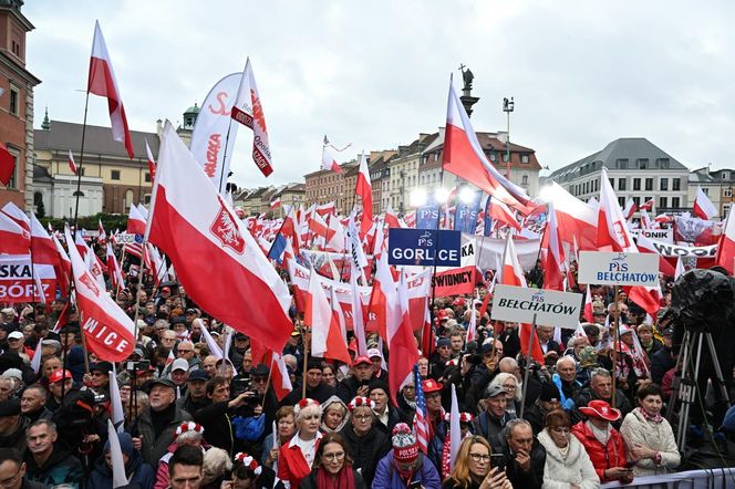 Manifestacja PiS w Warszawie (11.10.2025)