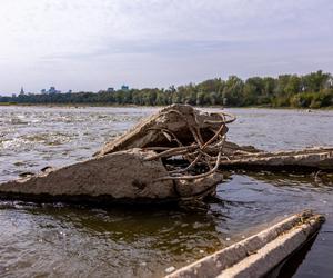 Wisła wysycha - rekordowo nisko poziom wody. Zobacz zdjęcia