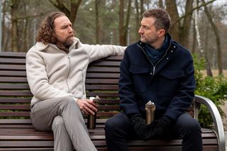 	M jak miłość odc. 1866. Bartek (Arkadiusz Smoleński), Tomasz (Ziemowit Wasielewski)