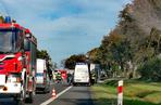 Tragiczny wypadek w Ostaszewie. Nagły manewr i straszna śmierć kierowcy