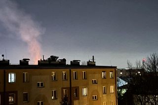 Pożar pustostanu przy ul. Strzeleckiej 