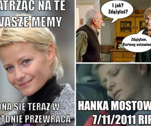 Hanna Mostowiak i kartony - MEMY